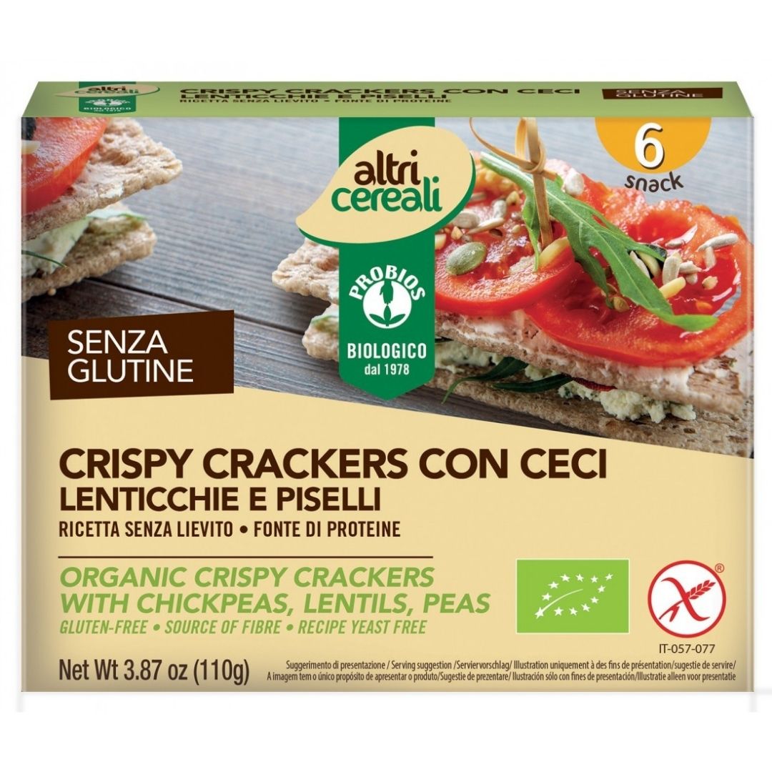 CRISPY CRACKERS CON CECI